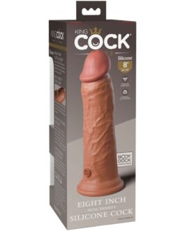 KING COCK – ELITE DILDO REALISTICO IN SILICONE 20.3 CM CARAMEL