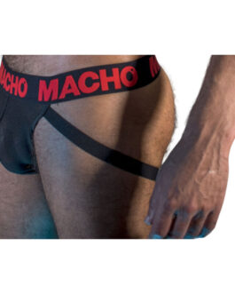 MACHO – MX26X2 JOCK NERO/ROSSO