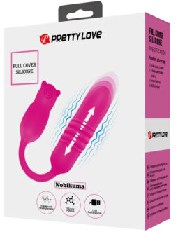 PRETTY LOVE – NOBIKUMA PROIETTORE VIBRANTE IN SILICONE ROSA