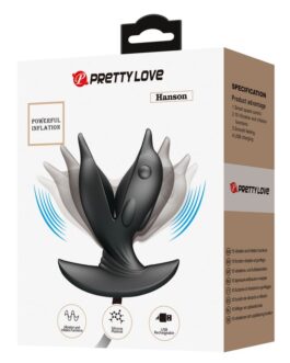 PRETTY LOVE – PLUG ANALE DELFIN GONFIABILE E RICARICABILE