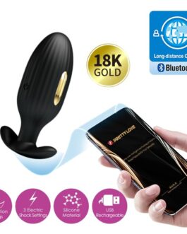 PRETTY LOVE - PLUG ANALE CONTROLLATO DA APP JEFFERSON NERO