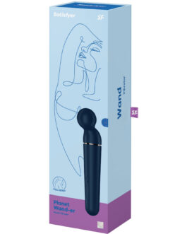 SATISFYER – PLANET WAND-ER MASAJEADOR VIBRADOR BERRY