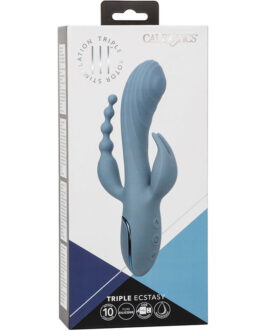 CALEXOTICS – VIBRATORE TRIPLE ECSTASY GRIGIO