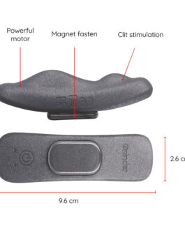 ONINDER – VIBRATORE RICARICABILE MANILA PANTY 9 VELOCITÀ 9.6 CM X 2.6 CM – APP GRATUITA