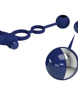 PRETTY LOVE – REMINGTON DOPPIO ANELLO VIBRANTE CON SPINA BLU