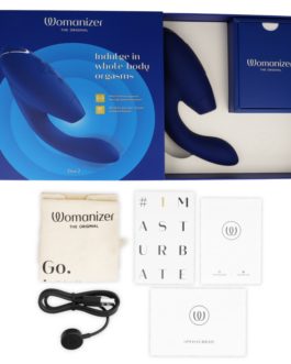WOMANIZER – STIMOLATORE DUO 2 BLU