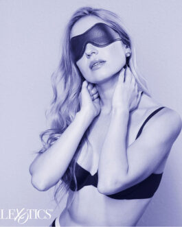 CALEXOTICS – NOCTURNAL MASCHERA IN PVC PELLE NERA