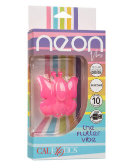 CALEXOTICS – NEON VIBES FLUTTER VIBE STIMOLATORE 10 VIBRAZIONI ROSA