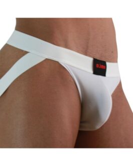BURN – 007 JOCK LYCRA BLANCO S