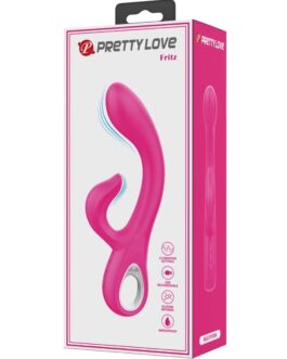 PRETTY LOVE – VIBRATORE FRITZ RABBIT 12 VIBRAZIONI ROSA