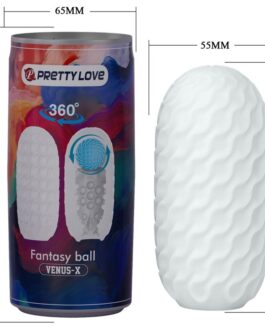 PRETTY LOVE – VENUS X MASTURBATORE MASCHILE MODELLO 2 BIANCO