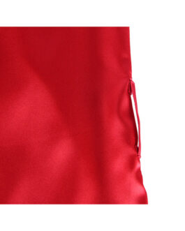 SUBBLIME – 954017 CANOTTIERA CON SCHIENA TRASPARENTE IN PIZZO + PERIZOMA ROSSO/NERO S/M