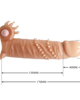PRETTY LOVE – CONNOR GUAINA PER PENE + STIMOLATORE PER CLITORIDE FLESH