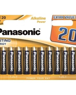 PANASONIC – BATTERIA ALCALINA BRONZO AA LR6 BLISTER*20