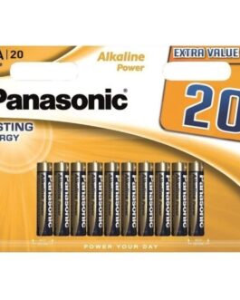 PANASONIC – BATTERIA ALCALINA BRONZO AAA LR03 BLISTER*20