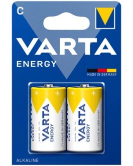 VARTA – ENERGY BATTERIA ALCALINA C LR14 BLISTER*2
