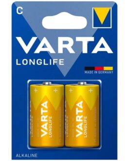 VARTA – BATTERIA ALCALINA LONGLIFE C LR14 BLISTER*2