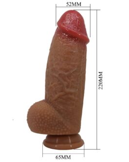 PRETTY LOVE – ACHILLE DILDO ULTRA REALISTICO 22 CM