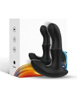 ARMONY – VIBRATORE ANALE PROSTATICO TELECOMANDO NERO