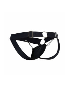 MOB – DNGEON JOCKSTRAP NERO CON CATENA TAGLIA UNICA