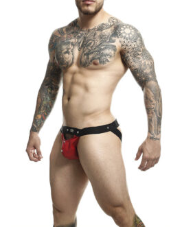 MOB – DNGEON JOCKSTRAP ATHLETE ROSSO TAGLIA UNICA