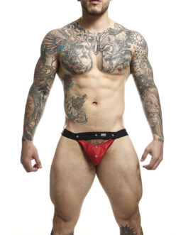 MOB – DNGEON JOCKSTRAP ATHLETE ROSSO TAGLIA UNICA