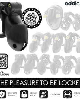 ADDICTED TOYS LOCKED – MINDNIGHT CELL GABBIA PER PENE TAGLIA M