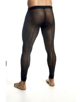 MOB – MEDIAS DE MALLAS TRANSPARENTES NEGRAS TALLA S