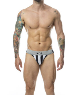 MOB - JOCK CLASICO STRIPE BLANCO TALLA S