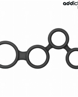 ADDICTED TOYS – ANELLO PER PENE CON DIVISORI PER TESTICOLI