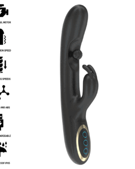 IBIZA – POTENTE VIBRATORE RABBIT CON PERLA ROTANTE MASSAGGIANTE
