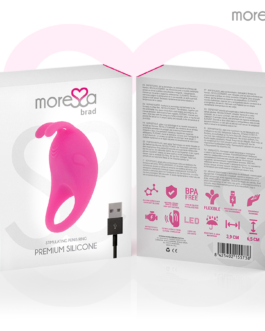MORESSA – BRAD PREMIUM SILICONE RICARICABILE ROSA