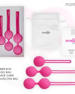 MORESSA – SET OSIAN PREMIUM SILICONE ROSA (Osian One – 51 g | Osian Two – 101 g | Osian Three 85 g)