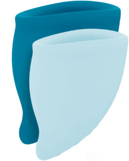 FUN FACTORY – KIT COPPA MESTRUALE FUN TURCHESE