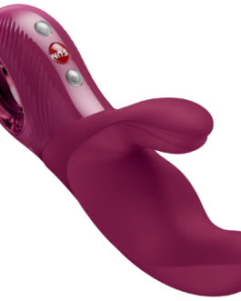FUN FACTORY - VIBRATORE MISS BI RABBIT ROSSO VINO