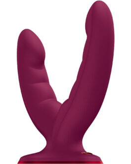 FUN FACTORY – RYDE DOPPIO DILDO ROSSO VINO