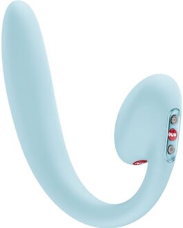 FUN FACTORY – VIBRATORE A DOPPIO IMPULSO D’ARIA INSERIBILE CRESCENDO BLU GHIACCIO