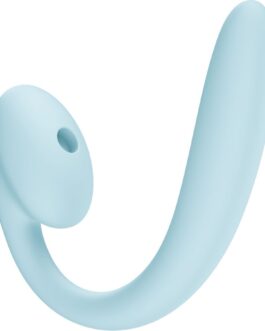FUN FACTORY – VIBRATORE A DOPPIO IMPULSO D’ARIA INSERIBILE CRESCENDO BLU GHIACCIO
