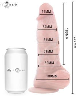 MR INTENSE – DILDO IN SILICONE SPENCER CON PENE GRANDE 25,5 CM -Ø- 6,2 CM