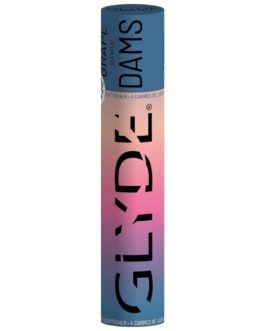 SHEER GLYDE – DAMS LAMINAS LATEX ORAL SEX GRAPES