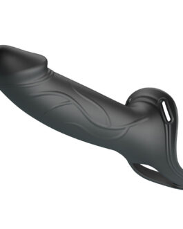 PRETTY LOVE – LANDON NERO VIBRANTE STRAP-ON