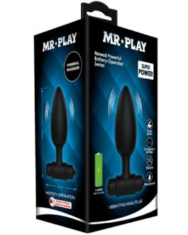 MR PLAY – SUPER POWER ANAL PLUG CON VIBRAZIONE