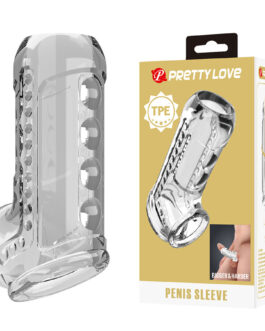 PRETTY LOVE – GUAINA PER PENE TRASPARENTE CON TEXTURE