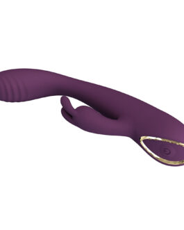 PRETTY LOVE – EMMA VIBRATORE VIOLA CON STIMOLATORE RABBIT