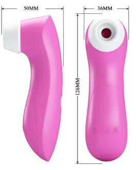 ROMANCE – DISPOSITIVO DI ASPIRAZIONE CLITORIDEA CON TECNOLOGIA A PULSAZIONE ROSA