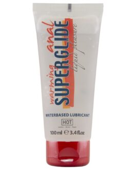 HOT – ANAL SUPERGLIDE LUBRIFICANTE LIQUIDO RISCALDANTE A BASE D’ACQUA 100 ML