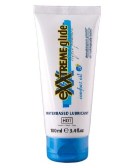 HOT – EXXTREME GLIDE LUBRIFICANTE A BASE D’ACQUA + OLIO COMFORT A+ 100 ML