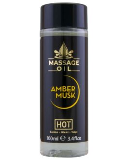 HOT – OLIO DA MASSAGGIO AMBRA E MUSCHIO 100 ML