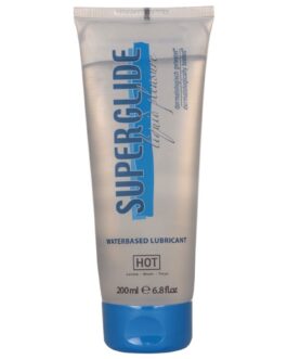 HOT – SUPERGLIDE LIQUID PLEASURE LUBRIFICANTE A BASE D’ACQUA 200 ML