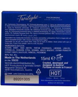 HOT – TWILIGHT PHEROMONE PARFUM UOMO 15 ML